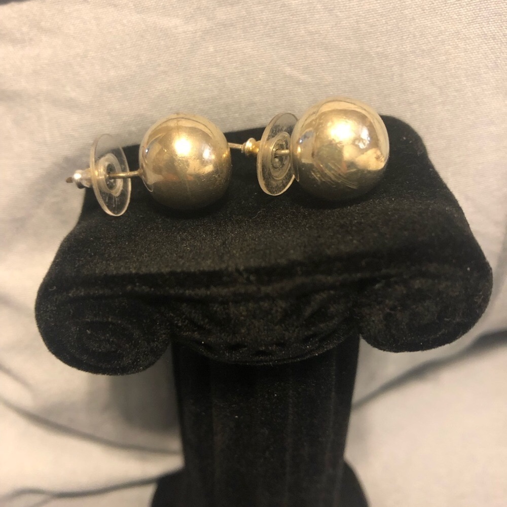 Silpada Having A Ball 10m Large Solid Silver Stud… - image 3